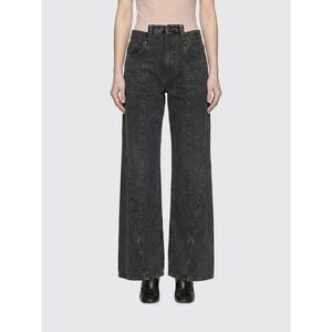 Maison Margiela Jeans Woman Black